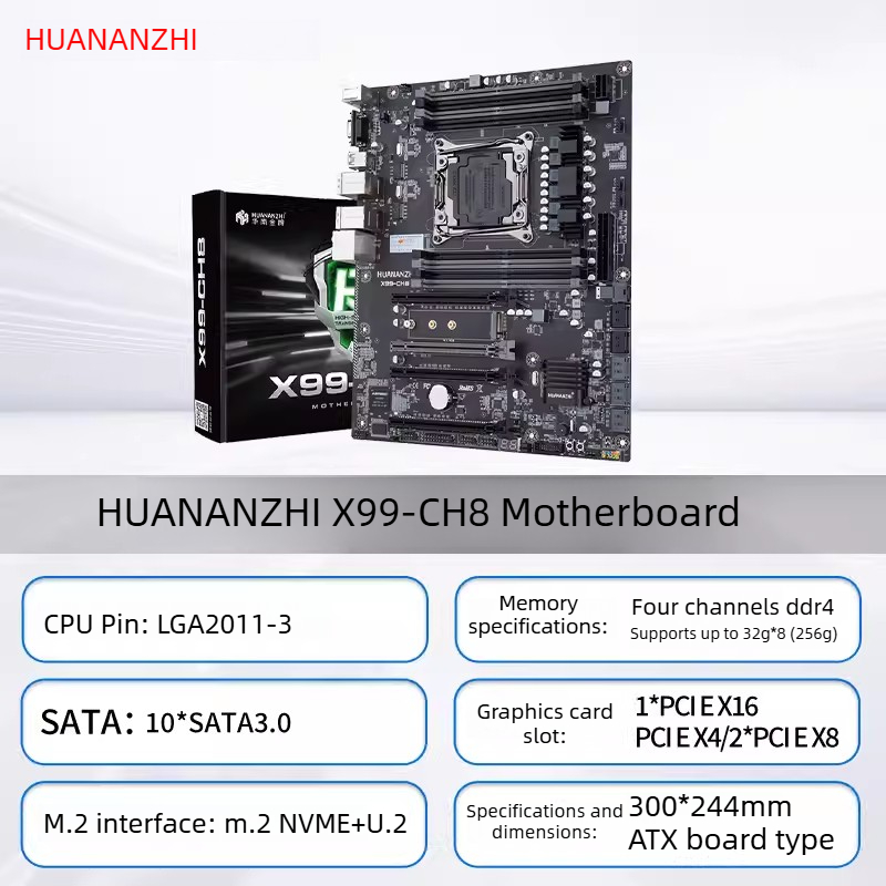 HUANANZHI LGA2011-3 X99 Mother - đánh giá và giá Dual Lga2011-3 Server Motherboard Combo