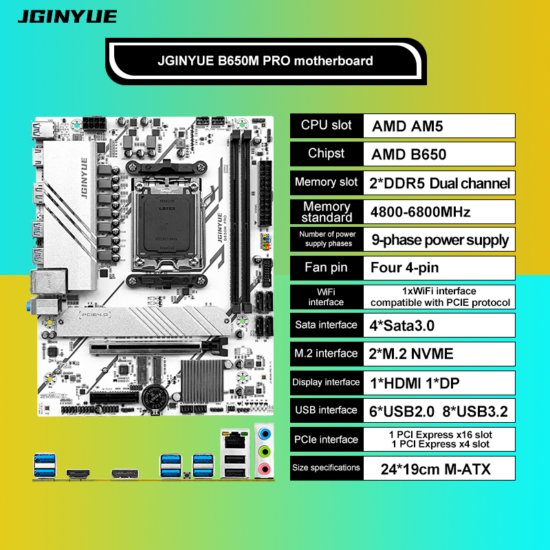 PRO B650M MATX AMD B650 DDR5 6 - đánh giá và giá X870E Atx Motherboard